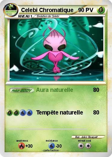 Pokemon Celebi Chromatique