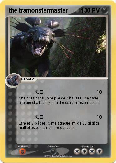 Pokemon the tramonstermaster