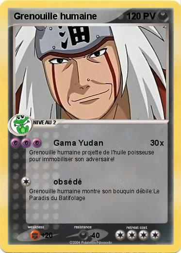 Pokemon Grenouille humaine