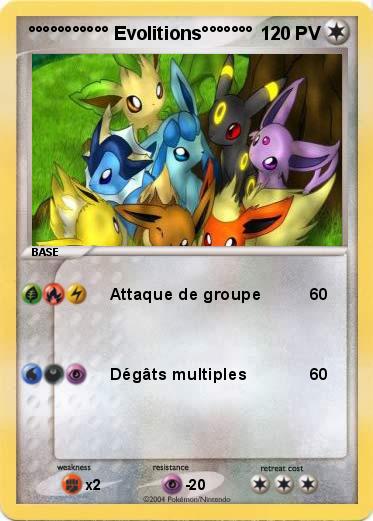 Pokemon °°°°°°°°°°° Evolitions°°°°°°°