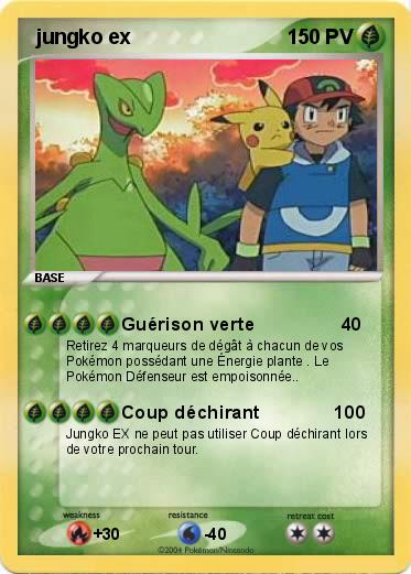 Pokemon  jungko ex