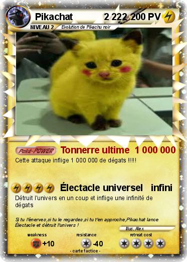 Pokemon Pikachat            2 222