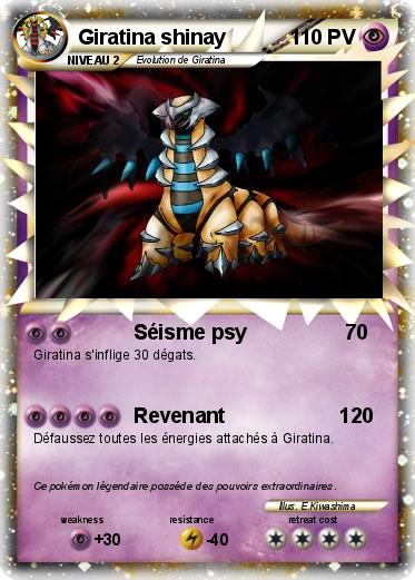 Pokemon Giratina shinay