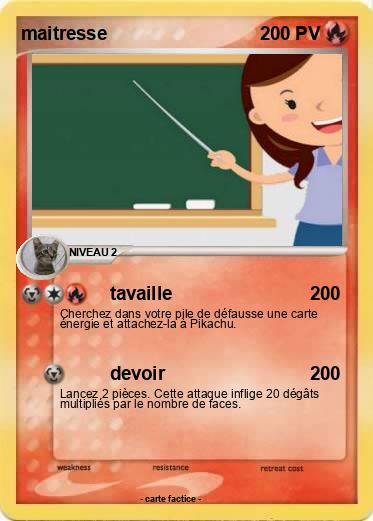 Pokemon maitresse
