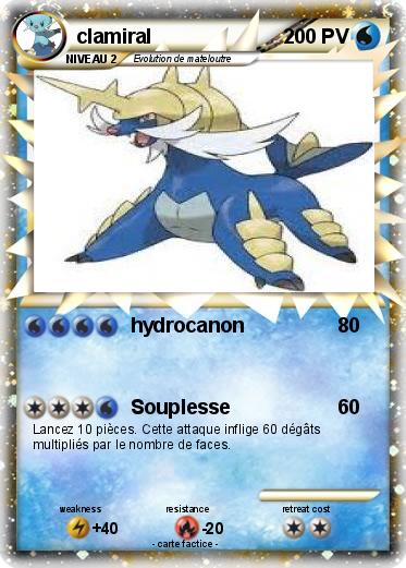 Pokemon clamiral