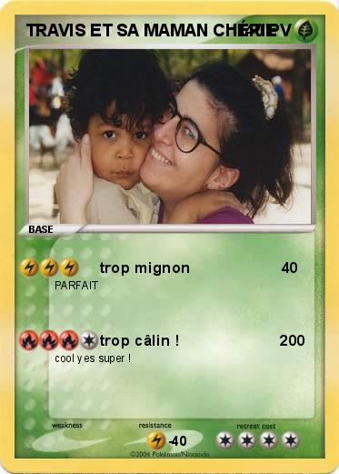 Pokemon TRAVIS ET SA MAMAN CHÉRIE 