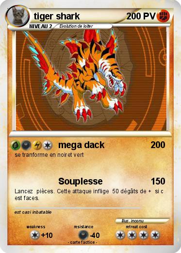 Pokemon tiger shark