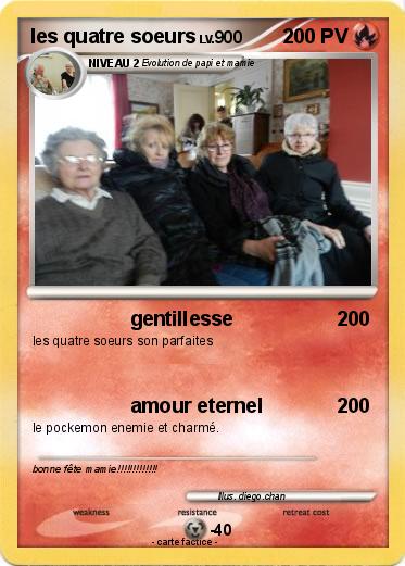 Pokemon les quatre soeurs