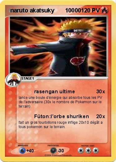 Pokemon  naruto akatsuky       10000