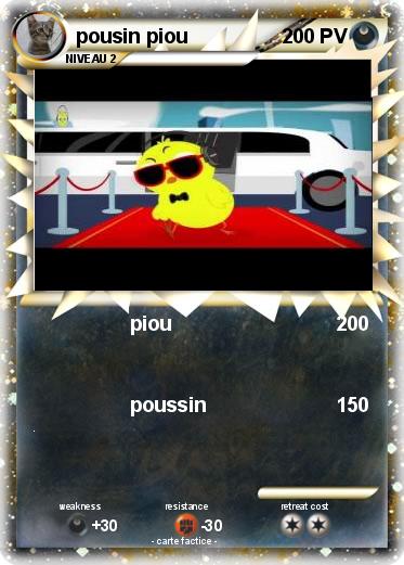 Pokemon pousin piou