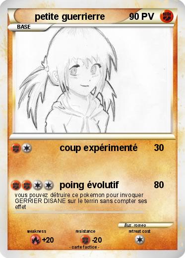 Pokemon petite guerrierre