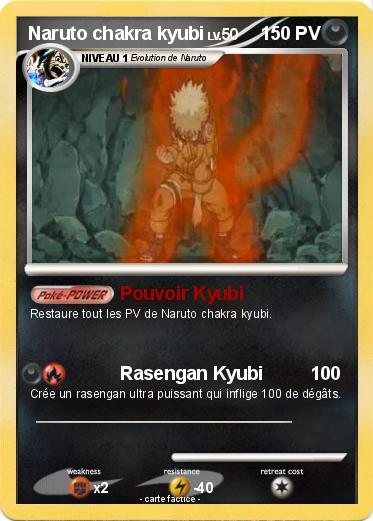 Pokemon Naruto chakra kyubi