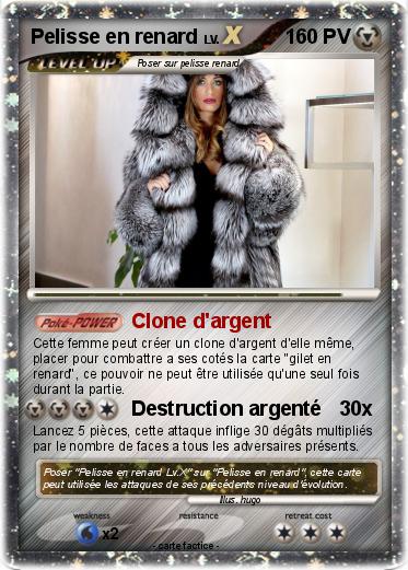 Pokemon Pelisse en renard