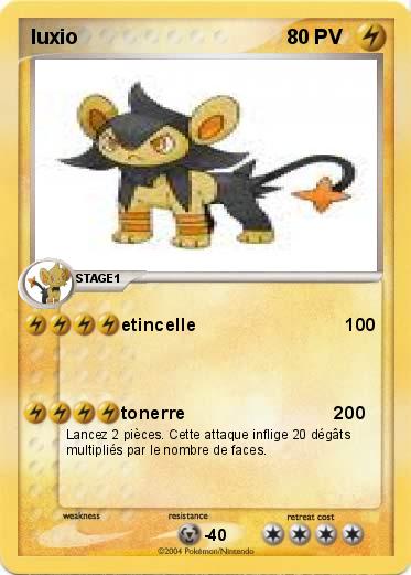 Pokemon luxio