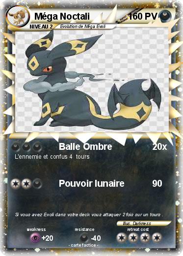 Pokemon Méga Noctali