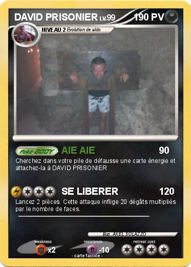 Pokemon DAVID PRISONIER