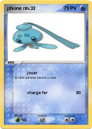 Pokemon phione niv.32