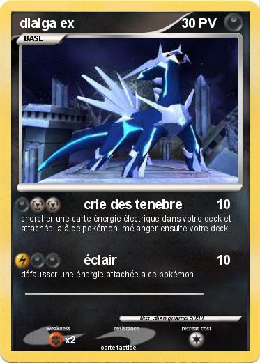 Pokemon dialga ex