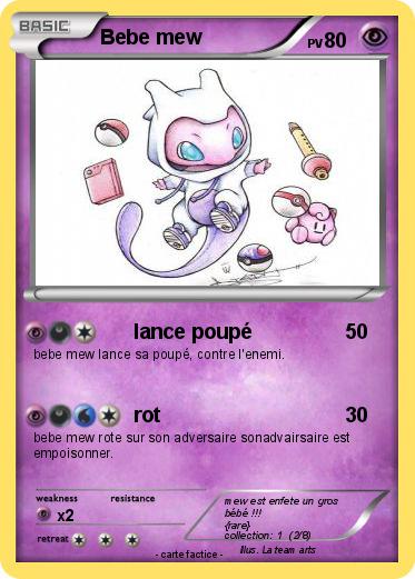 Pokemon Bebe mew