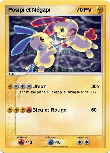 Pokemon Posipi et Négapi