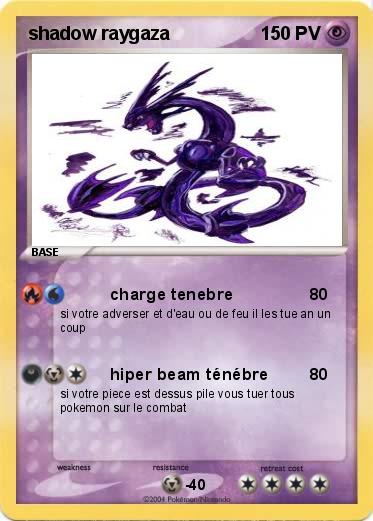 Pokemon shadow raygaza
