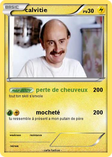 Pokemon calvitie