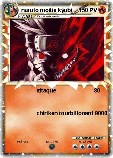 Pokemon naruto moitie kyubi
