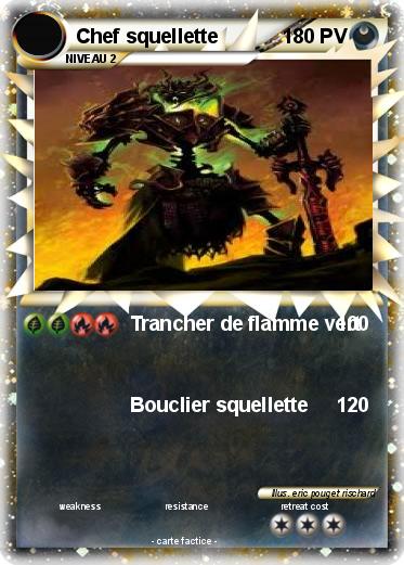 Pokemon Chef squellette