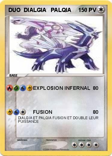 Pokemon DUO  DIALGIA   PALQIA