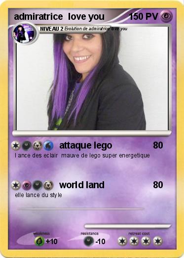 Pokemon admiratrice  love you