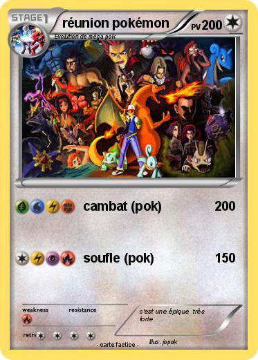 Pokemon réunion pokémon