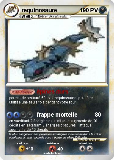 Pokemon requinosaure