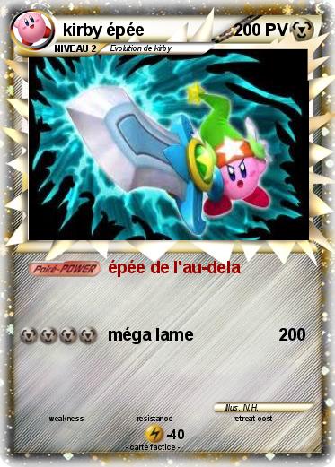 Pokemon kirby épée