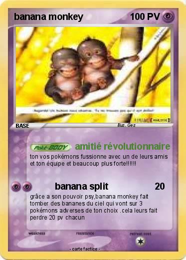 Pokemon banana monkey