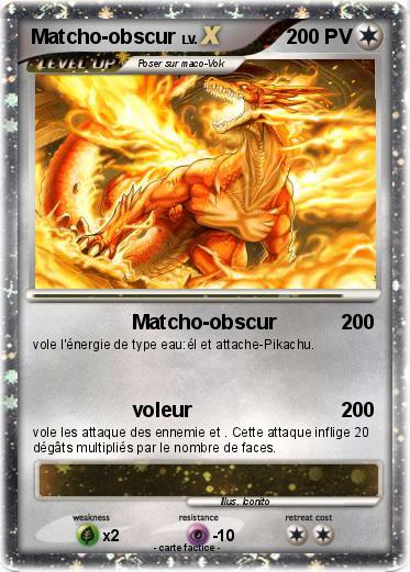 Pokemon Matcho-obscur