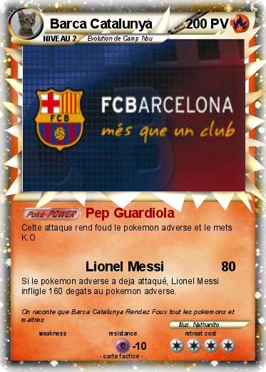 Pokemon Barca Catalunya