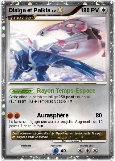 Pokemon Dialga et Palkia