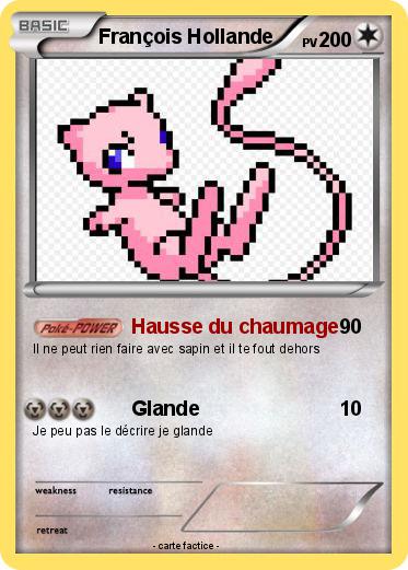 Pokemon François Hollande