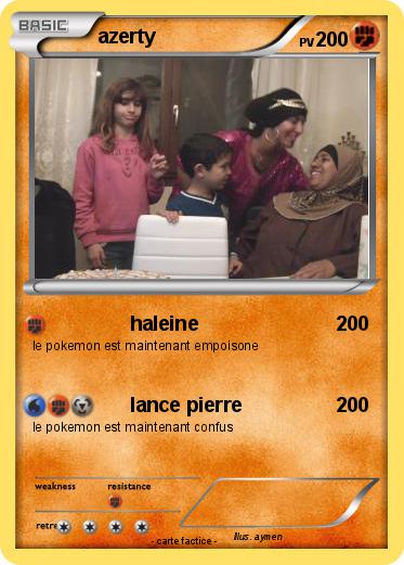 Pokemon azerty