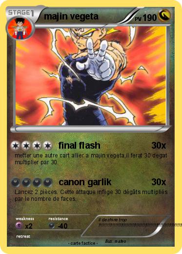 Pokemon majin vegeta