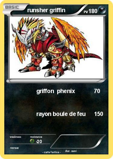 Pokemon runsher griffin