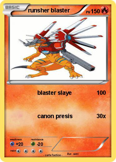 Pokemon runsher blaster