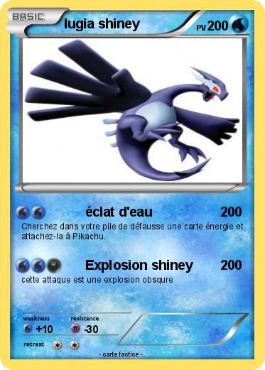Pokemon lugia shiney