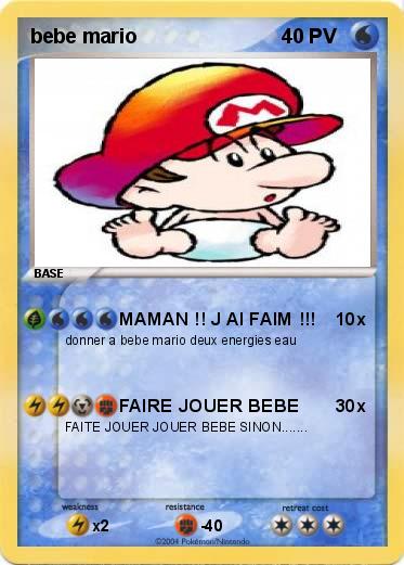 Pokemon bebe mario
