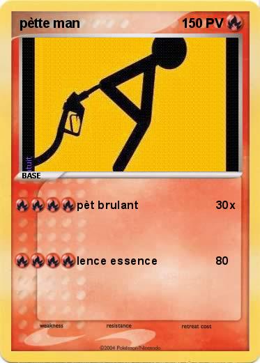 Pokemon pètte man