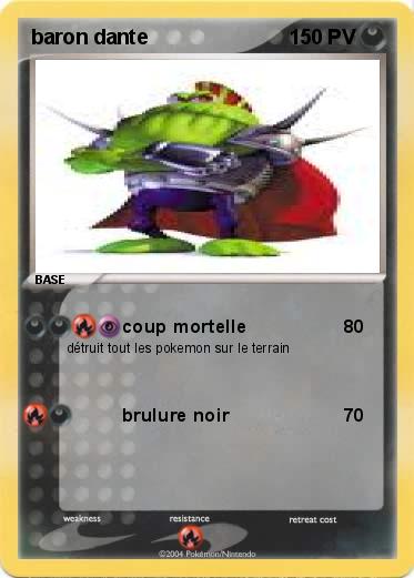 Pokemon baron dante
