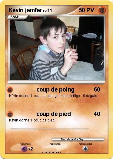 Pokemon Kévin jemfer