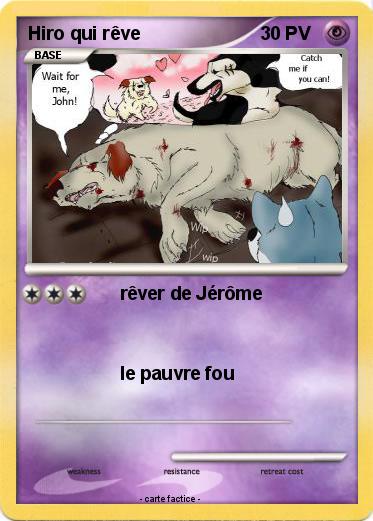 Pokemon Hiro qui rêve