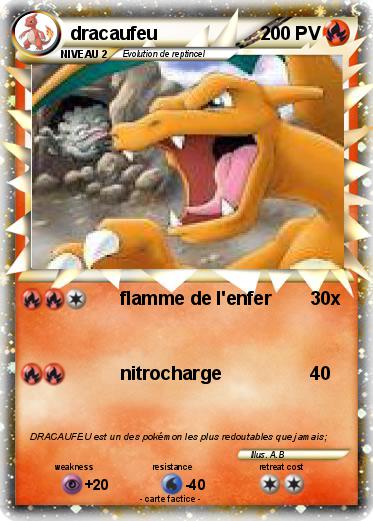 Pokemon dracaufeu