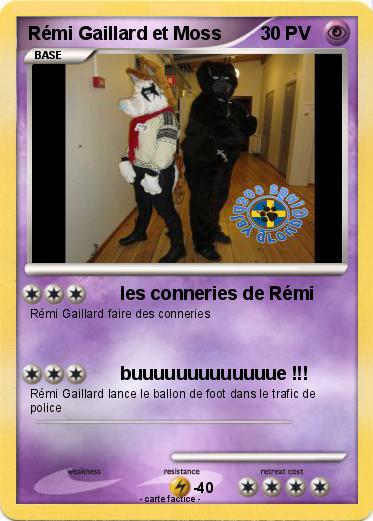 Pokemon Rémi Gaillard et Moss